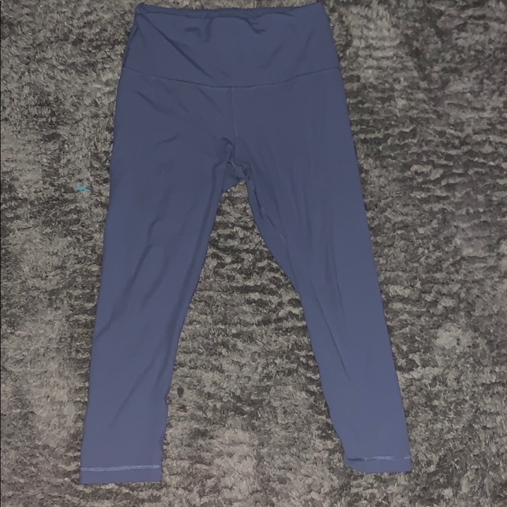 Blue leggings